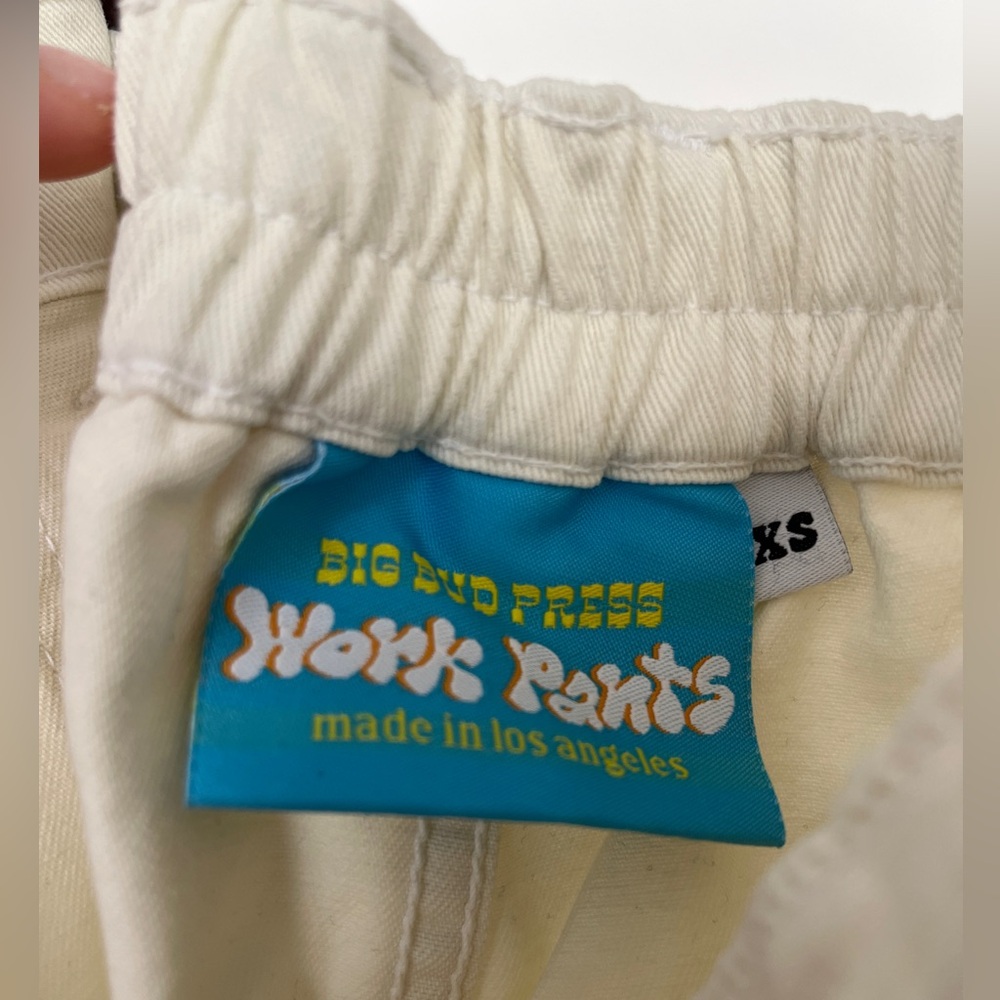 BIG BUD PRESS | Work Pants in White Size XS / Size 25-28 - Picture 5 of 11